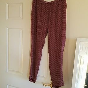 Haute Hippe Bordeaux Pants